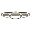Globo Norberto Deckenleuchte LED Schwarz, Silber, 1-flammig