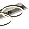 Globo Norberto Deckenleuchte LED Schwarz, Silber, 1-flammig