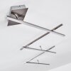 Lacure Deckenleuchte LED Nickel-Matt, 5-flammig