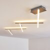 Lacure Deckenleuchte LED Nickel-Matt, 5-flammig