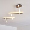 Lacure Deckenleuchte LED Nickel-Matt, 5-flammig