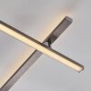 Lacure Deckenleuchte LED Nickel-Matt, 5-flammig