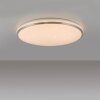 JUST LIGHT KYLE Deckenleuchte LED Silber, 1-flammig