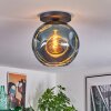 Ripoll Deckenleuchte Glas 30 cm Blau, 1-flammig
