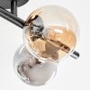 Chehalis Deckenleuchte Glas 10 cm Bernsteinfarben, Rauchfarben, 4-flammig
