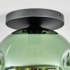 Ripoll Deckenleuchte Glas 30 cm Grün, 1-flammig
