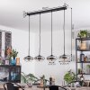 Mertola Hängeleuchte Glas 20 cm Klar, Rauchfarben, 4-flammig