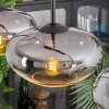 Mertola Hängeleuchte Glas 20 cm Klar, Rauchfarben, 4-flammig