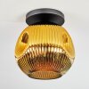 Ripoll Deckenleuchte Glas 30 cm Gold, 1-flammig