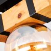 Sernadelo Deckenleuchte Glas 15 cm Naturfarben, Schwarz, 1-flammig