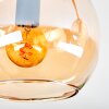 Koyoto Deckenleuchte Glas 15 cm Bernsteinfarben, 4-flammig
