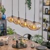 Mertola Hängeleuchte Glas 30 cm Bernsteinfarben, 4-flammig