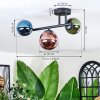 Chehalis Deckenleuchte Glas 10 cm, 12 cm Blau, Grün, Kupferfarben, 3-flammig