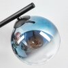 Gastor Deckenleuchte Glas 15 cm Blau, Chrom, Grün, Klar, Kupferfarben, Rauchfarben, 4-flammig