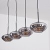 Mertola Hängeleuchte Glas 25 cm Rauchfarben, 4-flammig