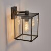 Gramilla Außenwandleuchte Schwarz, Silber, 1-flammig
