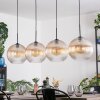Koyoto Hängeleuchte Glas 30 cm Bernsteinfarben, Klar, 4-flammig