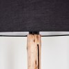 Bassagoda Stehleuchte 45 cm Naturfarben, Schwarz, 1-flammig