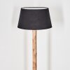 Bassagoda Stehleuchte 45 cm Naturfarben, Schwarz, 1-flammig