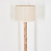 Bassagoda Stehleuchte 40 cm Naturfarben, Schwarz, 1-flammig