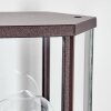 Monfanim Außenwandleuchte Rostfarben, 1-flammig