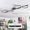 Firon Deckenleuchte LED Schwarz, 1-flammig