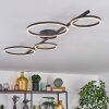 Firon Deckenleuchte LED Schwarz, 1-flammig