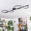 Firon Deckenleuchte LED Schwarz, 1-flammig