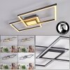 Torresella Deckenleuchte LED Schwarz, 1-flammig