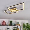 Torresella Deckenleuchte LED Schwarz, 1-flammig