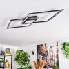 Torresella Deckenleuchte LED Schwarz, 1-flammig