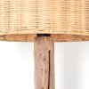 Cavaca Stehleuchte 35 cm Naturfarben, Schwarz, 1-flammig