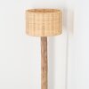 Cavaca Stehleuchte 35 cm Naturfarben, Schwarz, 1-flammig