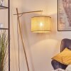 Sabadim Stehleuchte 40 cm Naturfarben, Weiß, 1-flammig