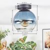 Koyoto Deckenleuchte Glas 20 cm Blau, Klar, 1-flammig
