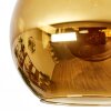 Koyoto Deckenleuchte Glas 25 cm Gold, 1-flammig