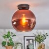Koyoto Deckenleuchte Glas 25 cm Kupferfarben, 1-flammig