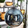 Koyoto Hängeleuchte Glas 20 cm Blau, 1-flammig