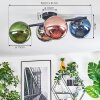 Gastor Deckenleuchte Glas 15 cm Blau, Chrom, Grün, Kupferfarben, Rauchfarben, 4-flammig