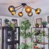 Koyoto Deckenleuchte Glas 15 cm Blau, Gold, Grün, 6-flammig