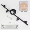 Chehalis Deckenleuchte Glas 15 cm Bernsteinfarben, 5-flammig