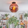 Koyoto Deckenleuchte Glas 30 cm Kupferfarben, 1-flammig