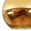 Koyoto Deckenleuchte Glas 30 cm Gold, 1-flammig