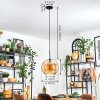 Koyoto Hängeleuchte Glas 30 cm Bernsteinfarben, 1-flammig