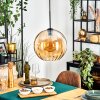 Koyoto Hängeleuchte Glas 30 cm Bernsteinfarben, 1-flammig