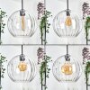 Koyoto Hängeleuchte Glas 30 cm Klar, 1-flammig