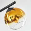 Koyoto Deckenleuchte Glas 15 cm Blau, Gold, Grün, Klar, Rauchfarben, 4-flammig