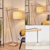 Bassagoda Stehleuchte 40 cm Naturfarben, Weiß, 1-flammig