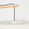 Soungou Stehleuchte 38 cm Naturfarben, Weiß, 1-flammig
