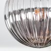 Chehalis Deckenleuchte Glas 10 cm, 12 cm Bernsteinfarben, Klar, Rauchfarben, 3-flammig